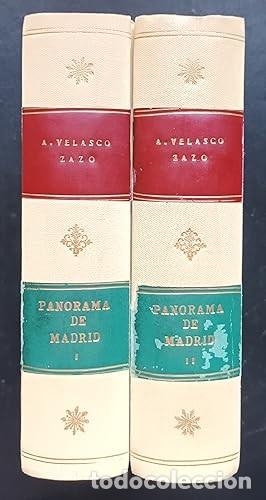 Libros de segunda mano: PANORAMA DE MADRID (2 tomos) VELASCO ZAZO, Antonio - Foto 1