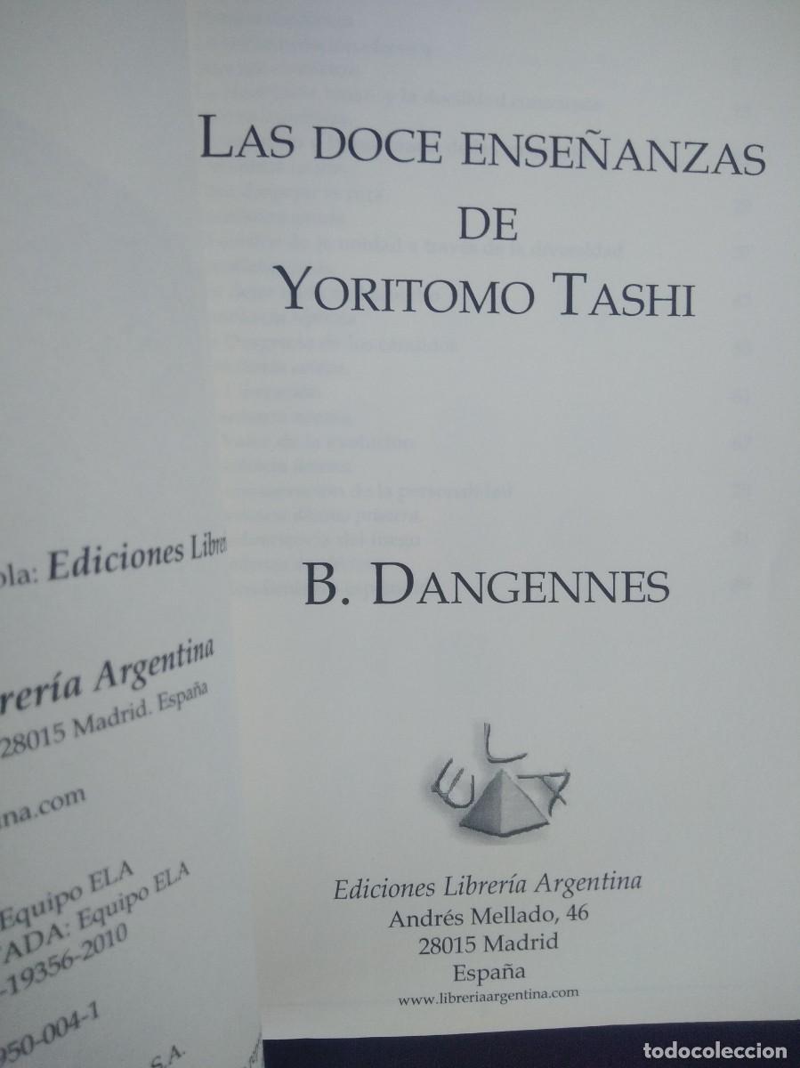 Libros de segunda mano: Libro Las Doce Ense&ntilde;anzas de Yoritomo Tashi-B.Dangennes - Foto 7