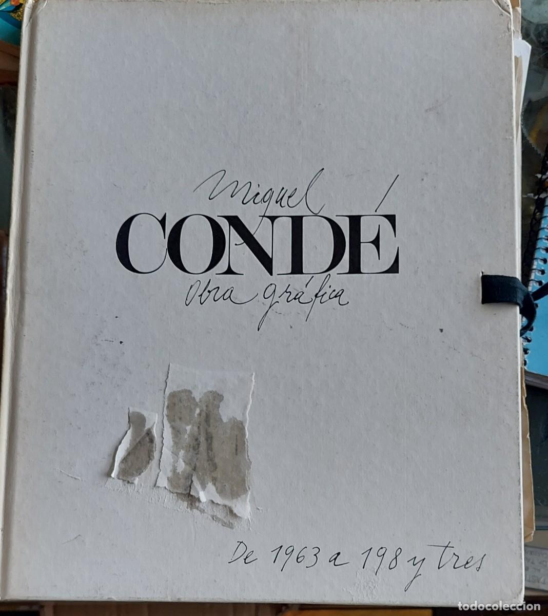 Libros de segunda mano: Miguel Conde Obra gr&aacute;fica De 1963a 1983 - Foto 1