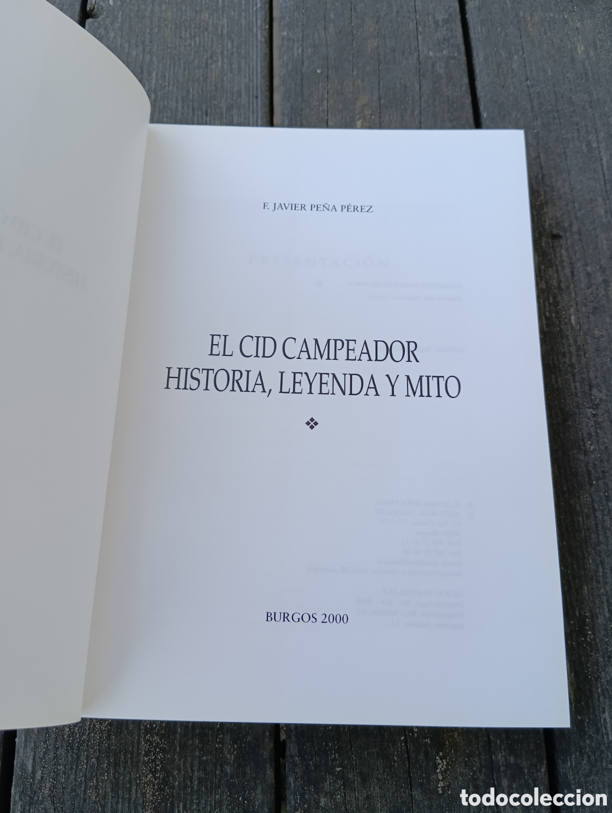 Libros de segunda mano: EL CID. HISTORIA, LEYENDA Y MITO. DOSOLES - Foto 4