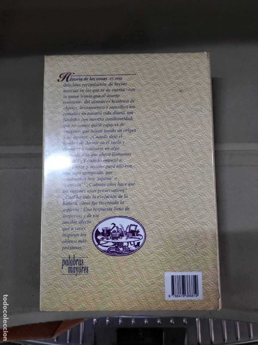 Libros de segunda mano: Historia de las cosas - Pancracio Celdr&aacute;n. Ediciones del Prado - Foto 2