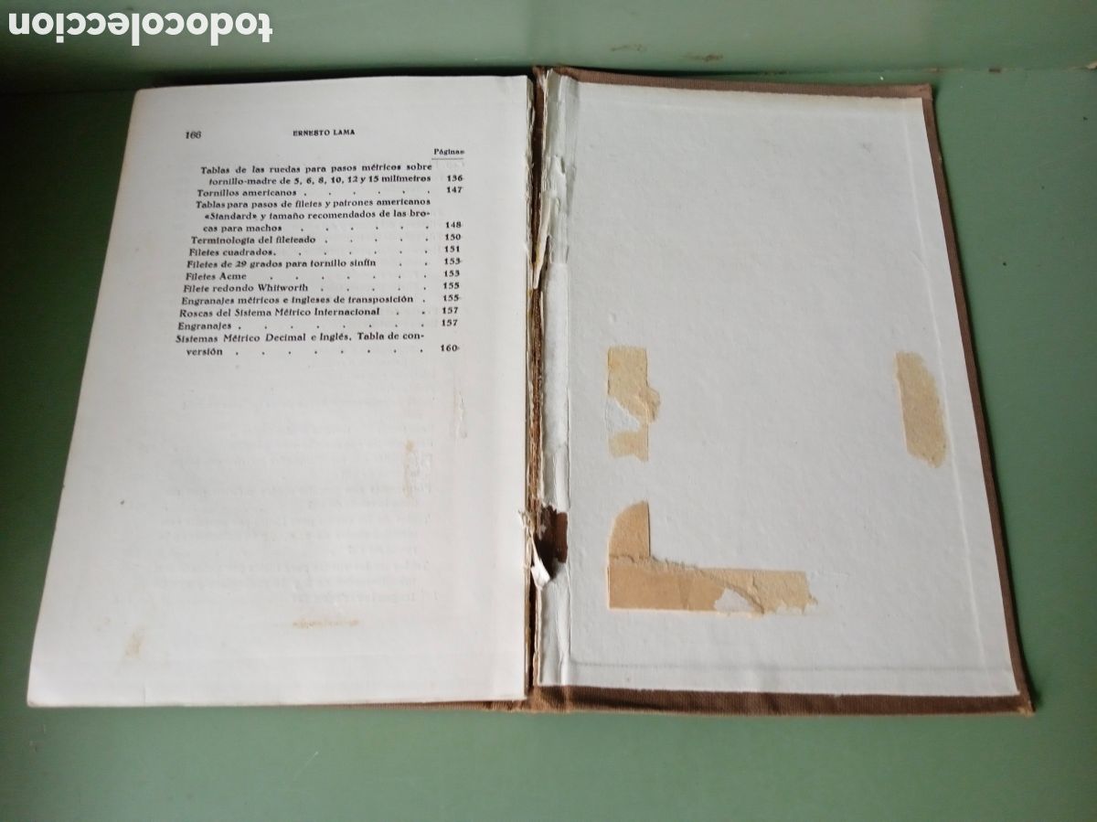 Libros de segunda mano: Primer libro del tornero mec&aacute;nico - E. Lama - Foto 3