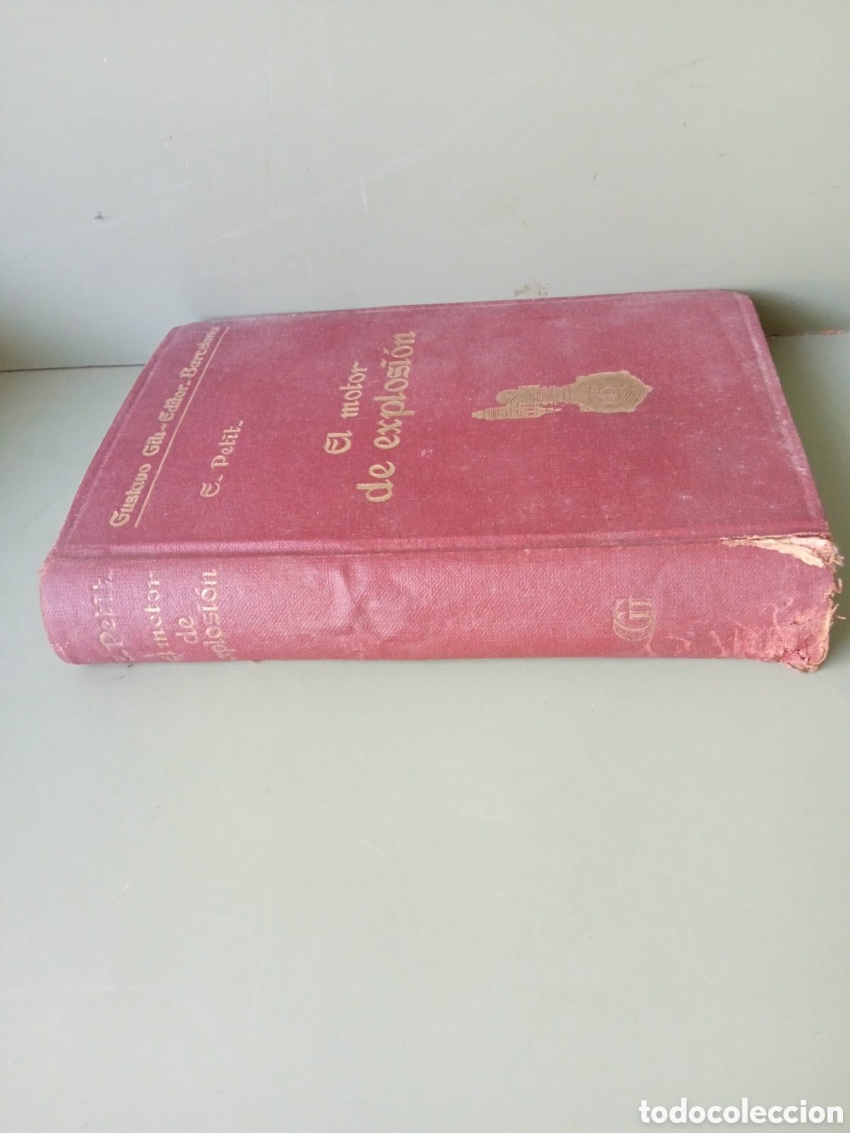 Libros de segunda mano: EL MOTOR DE EXPLOSION / E. PETIT / EDI. GUSTAVO GILI - EDICION 1941 - Foto 2