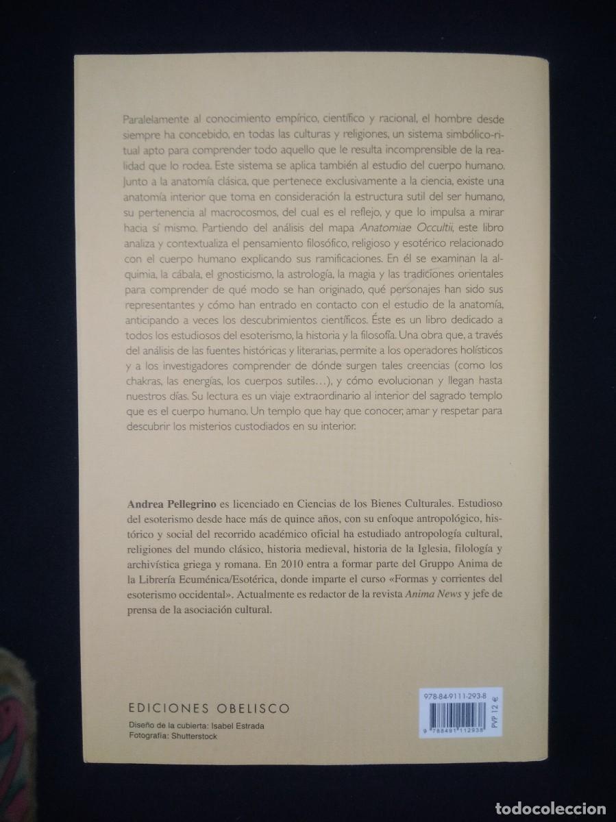 Libros de segunda mano: Libro Anatomia Oculta-Andrea Pellegrino - Foto 3
