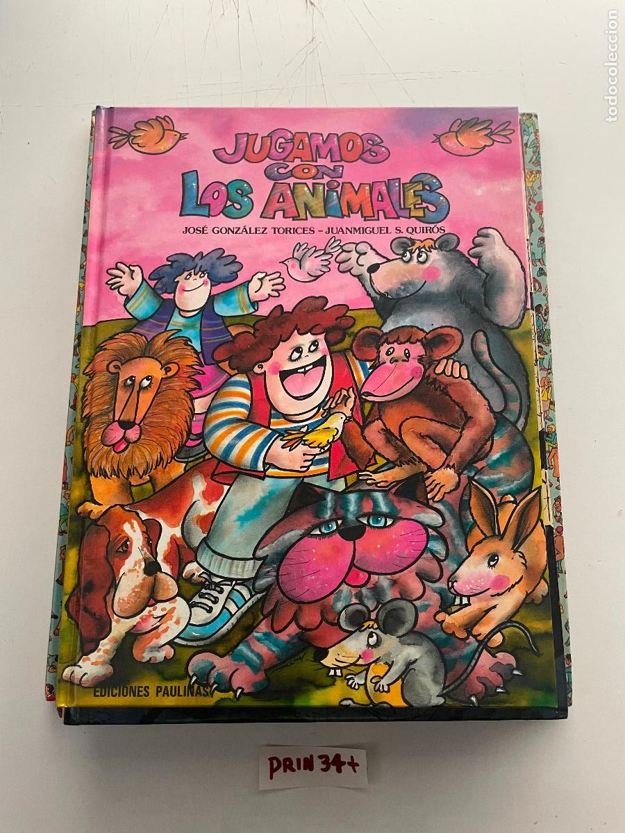 Libros de segunda mano: Libro: jugamos con los animales - Foto 1