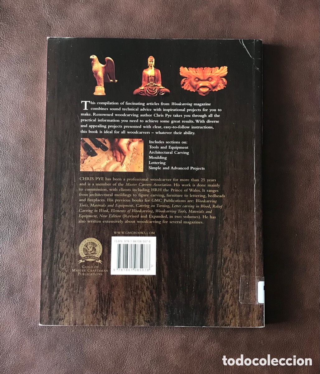 Libros de segunda mano: Wood carving. Projects and techniques. Chris Pye. 2007. - Foto 2