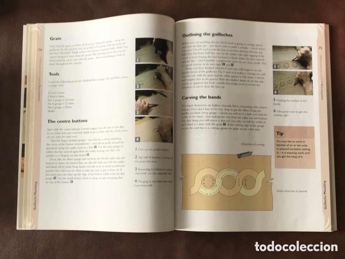 Libros de segunda mano: Wood carving. Projects and techniques. Chris Pye. 2007. - Foto 6