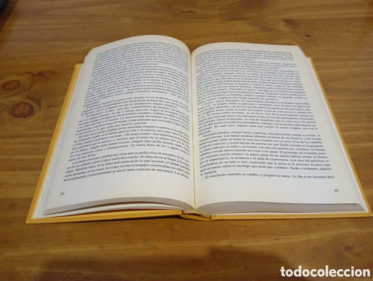 Libros de segunda mano: Fuego del para&iacute;so. Mary Renault. - Foto 4