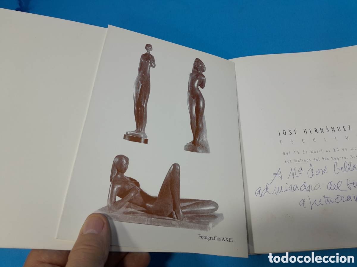 Libros de segunda mano: JOS&Eacute; HERN&Aacute;NDEZ CANO - ESCULTURAS - Foto 2