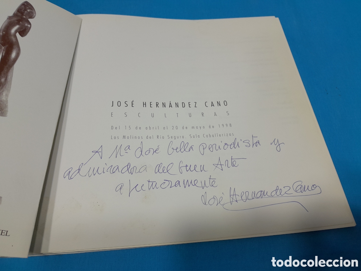 Libros de segunda mano: JOS&Eacute; HERN&Aacute;NDEZ CANO - ESCULTURAS - Foto 3