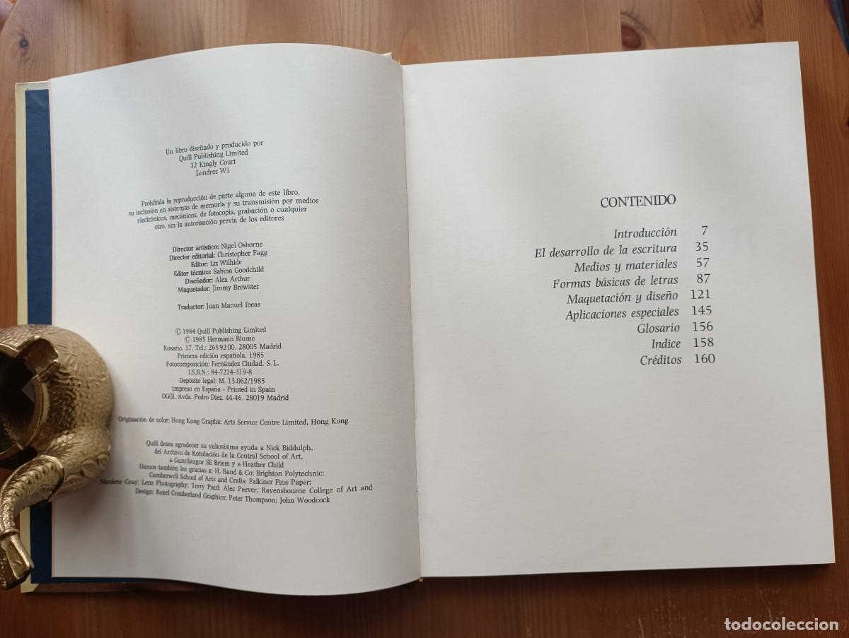 Libros de segunda mano: GUIA COMPLETA DE CALIGRAFIA, TECNICAS Y MATERIALES - Foto 5