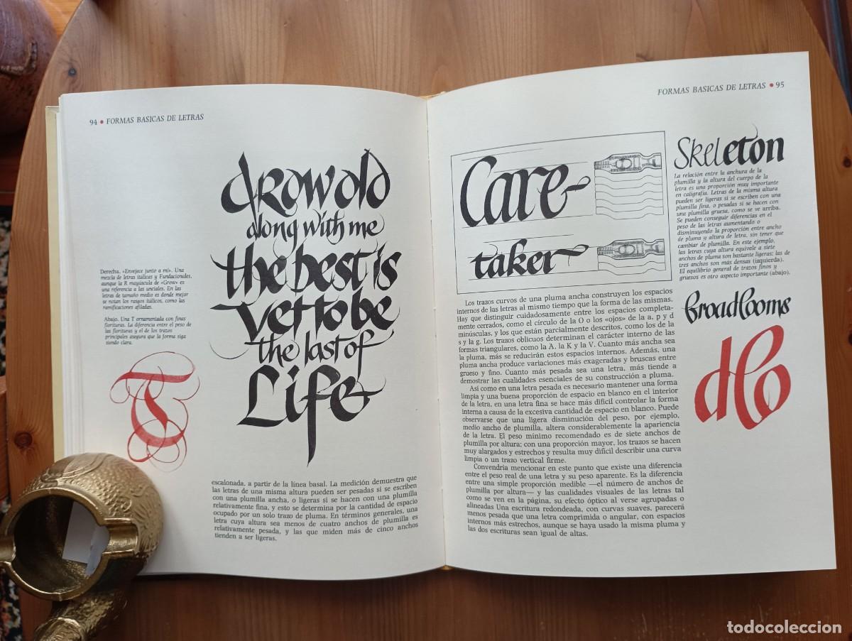 Libros de segunda mano: GUIA COMPLETA DE CALIGRAFIA, TECNICAS Y MATERIALES - Foto 14