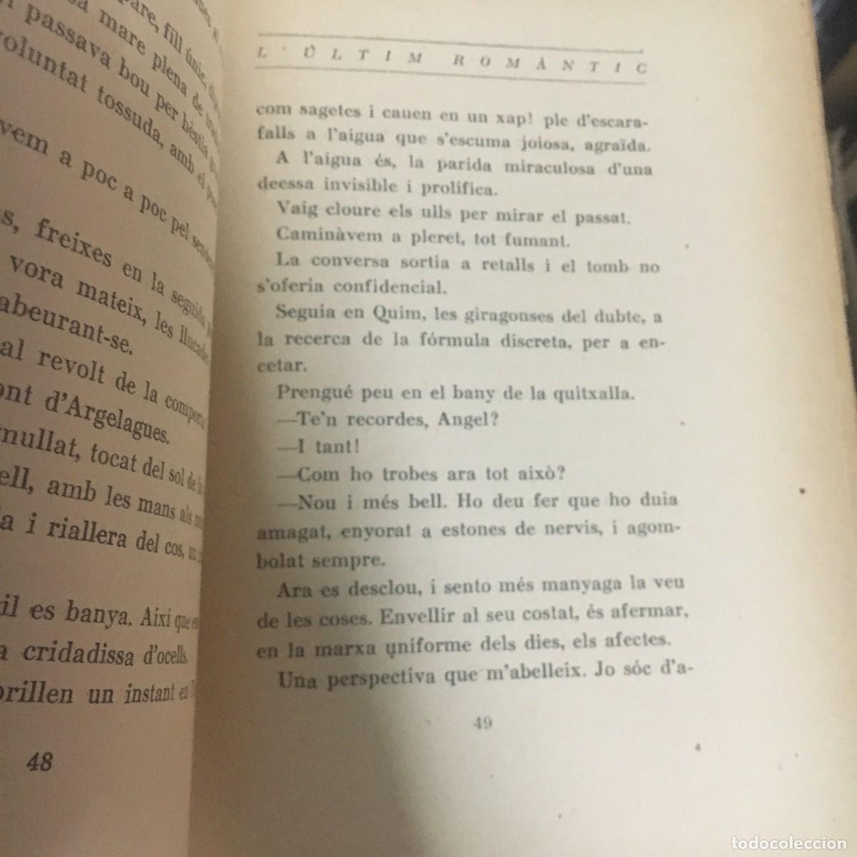 Libros de segunda mano: &Uacute;LTIM ROM&Agrave;NTIC. JOAN CORNUDELLA 1937 - Foto 2