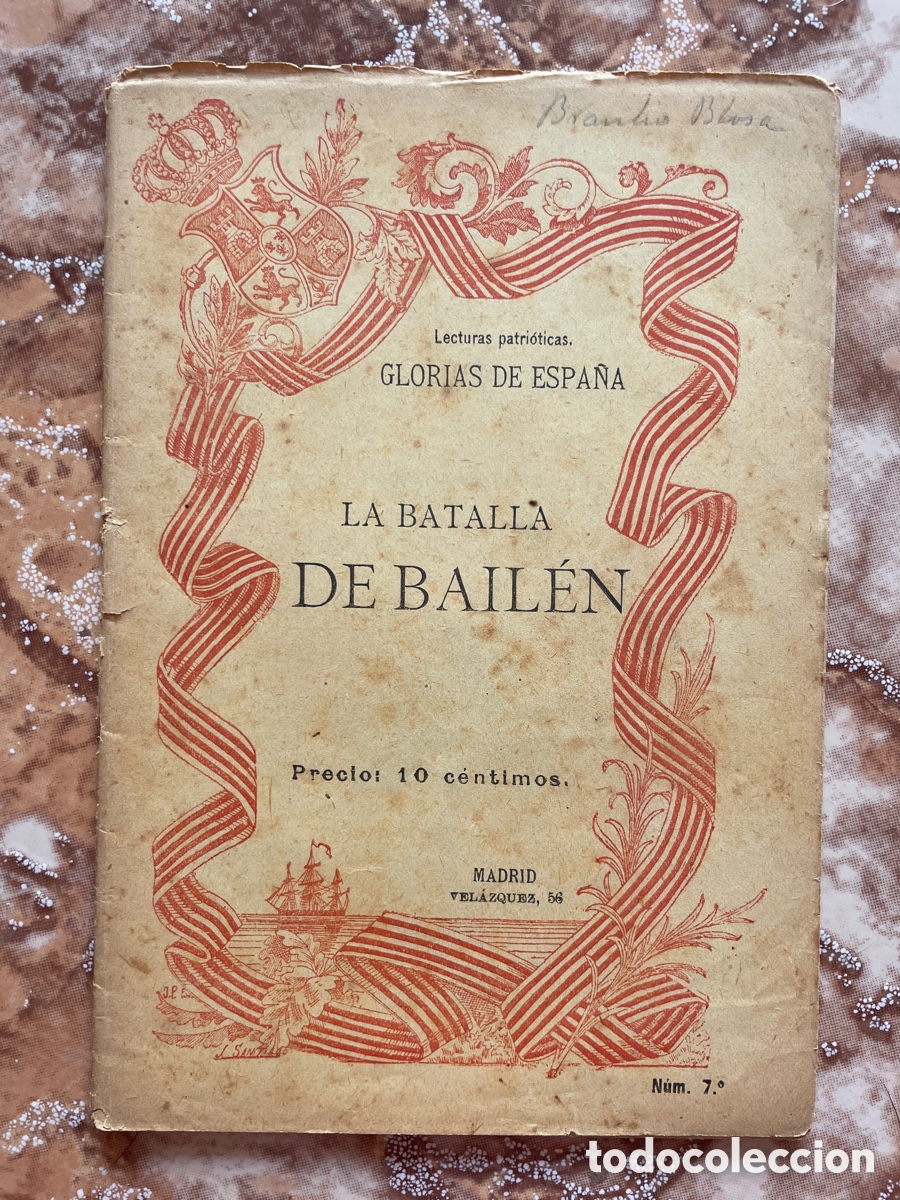 Gebrauchte B&uuml;cher: La batalla de Bail&eacute;n (n&uacute;mero 7)