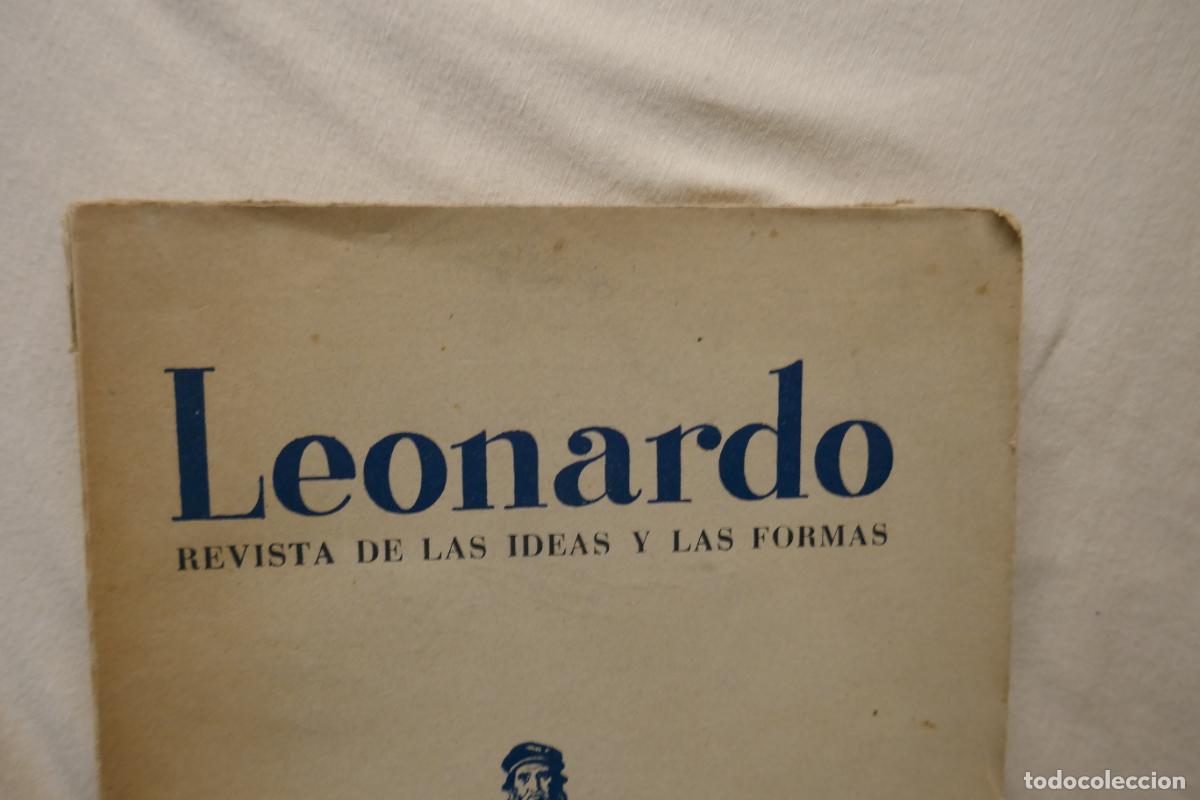 Libros de segunda mano: LEONARDO - REVISTA DE LAS IDEAS Y DE LAS FORMAS. VOL. I - ABRIL 1945 - Foto 5