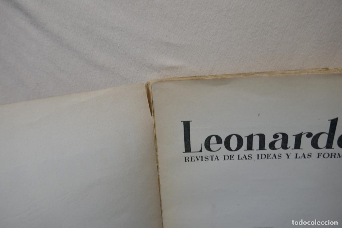 Libros de segunda mano: LEONARDO - REVISTA DE LAS IDEAS Y DE LAS FORMAS. VOL. I - ABRIL 1945 - Foto 8