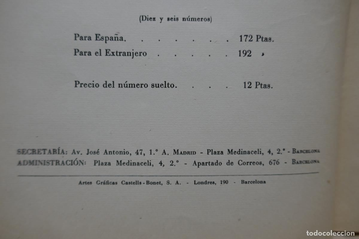 Libros de segunda mano: LEONARDO - REVISTA DE LAS IDEAS Y DE LAS FORMAS. VOL. I - ABRIL 1945 - Foto 12
