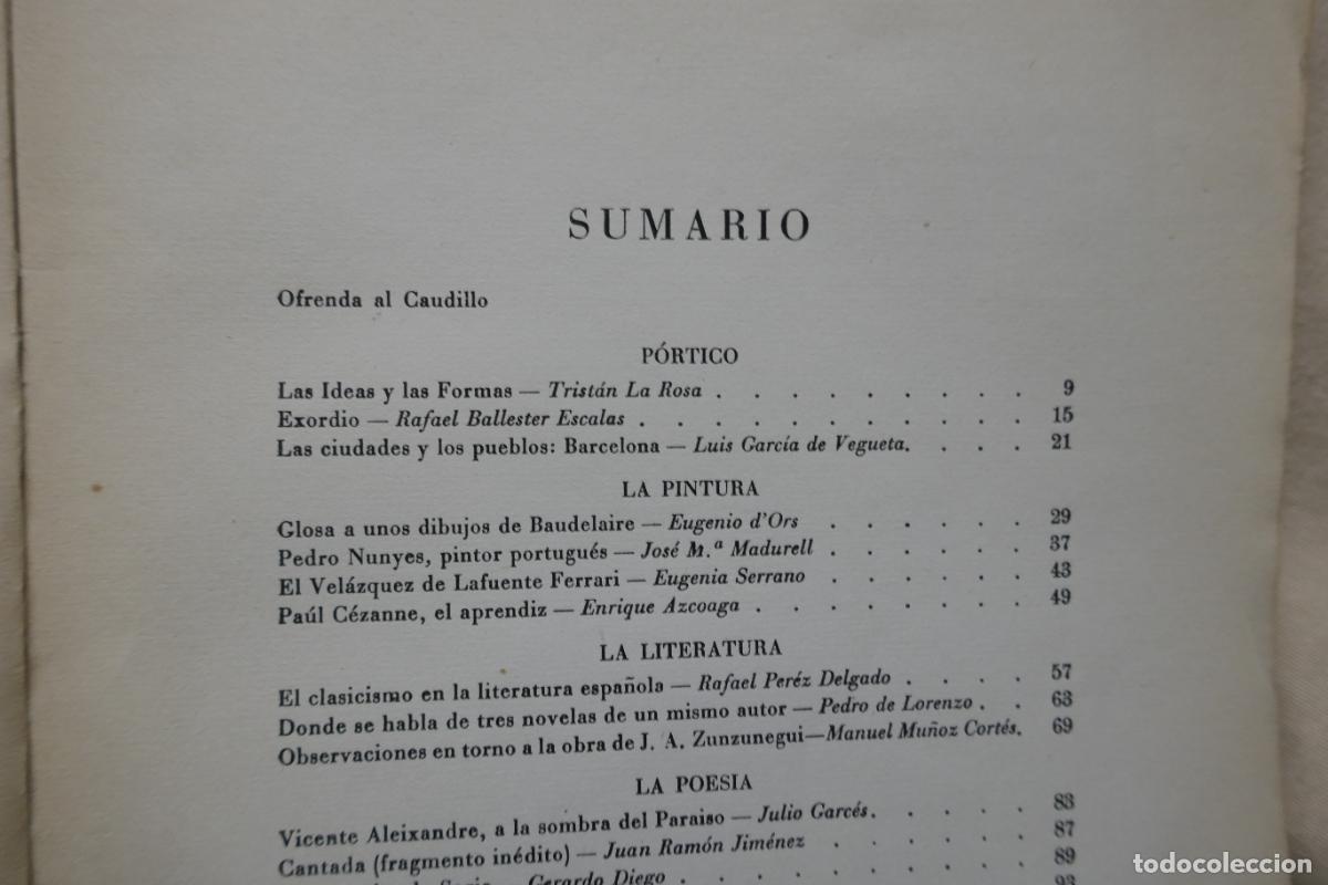 Libros de segunda mano: LEONARDO - REVISTA DE LAS IDEAS Y DE LAS FORMAS. VOL. I - ABRIL 1945 - Foto 14