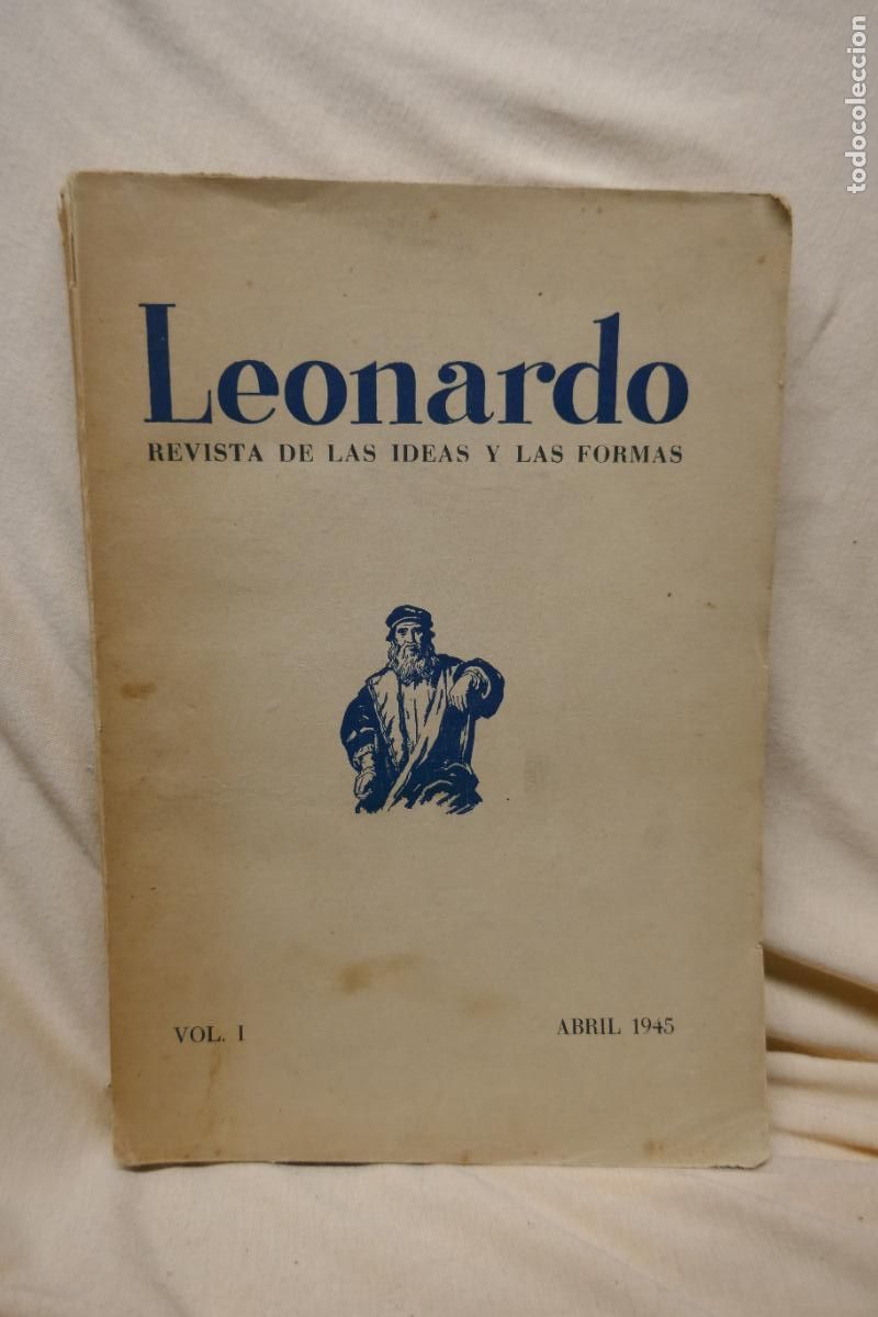 Libros de segunda mano: LEONARDO - REVISTA DE LAS IDEAS Y DE LAS FORMAS. VOL. I - ABRIL 1945 - Foto 1