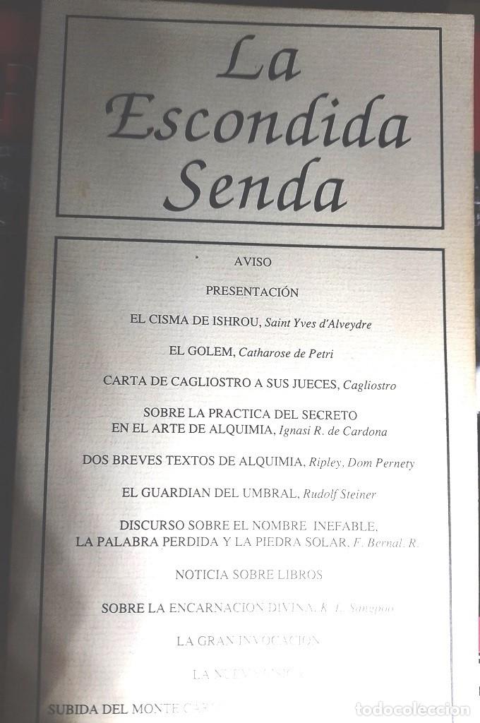 Libros de segunda mano: La Escondida Senda. Mu&ntilde;oz Moya - Foto 1