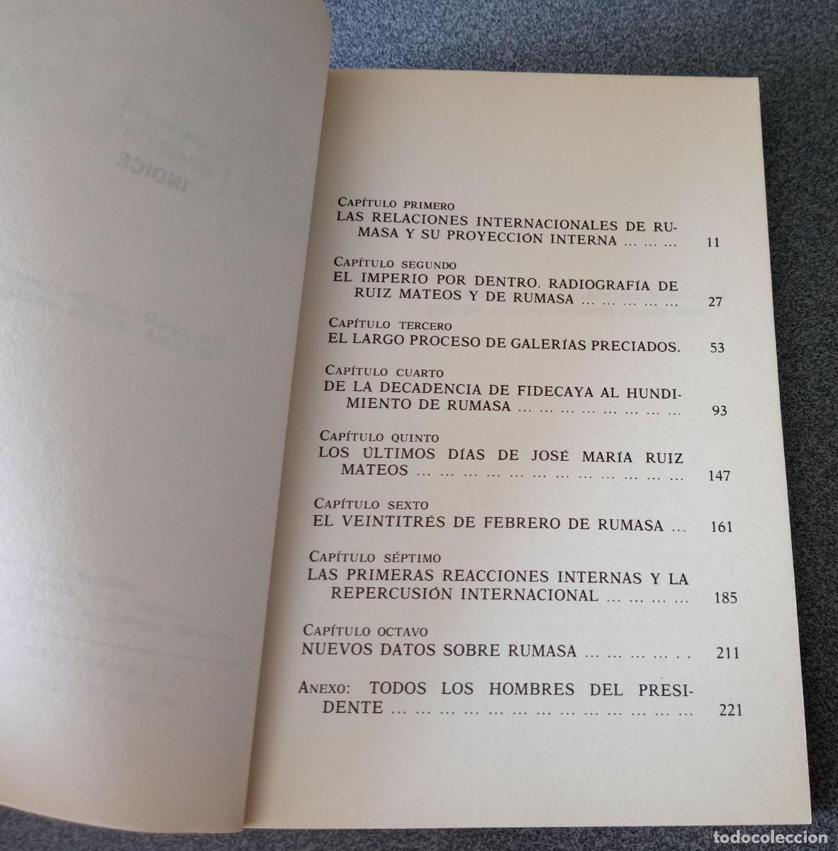 Libros de segunda mano: El Se&ntilde;or Rumasa Jos&eacute; Mar&iacute; Bern&aacute;ldez - Foto 5