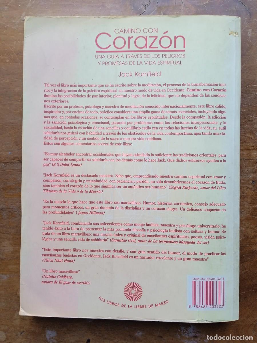 Libros de segunda mano: Camino con coraz&oacute;n, Jack kornfield - Foto 11