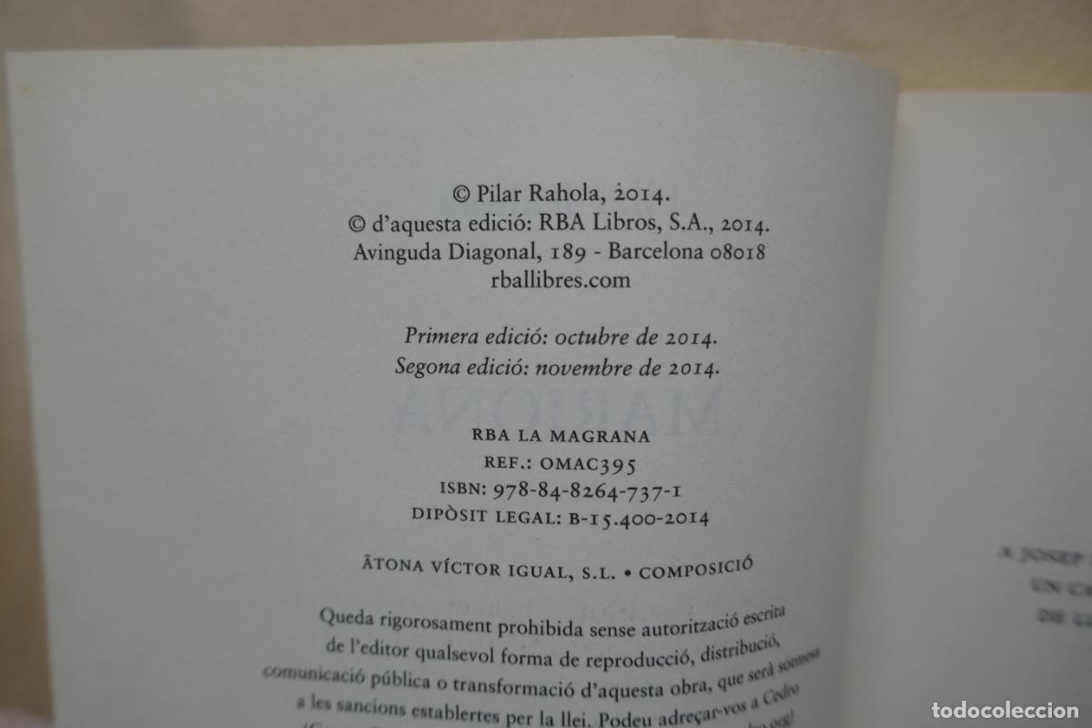 Libros de segunda mano: 2 x PILAR RAHOLA - MARIONA y PROU! - Foto 8