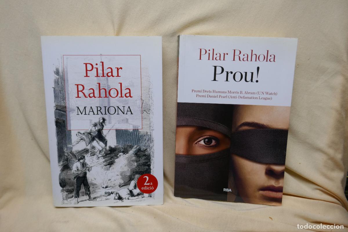 Libros de segunda mano: 2 x PILAR RAHOLA - MARIONA y PROU! - Foto 1