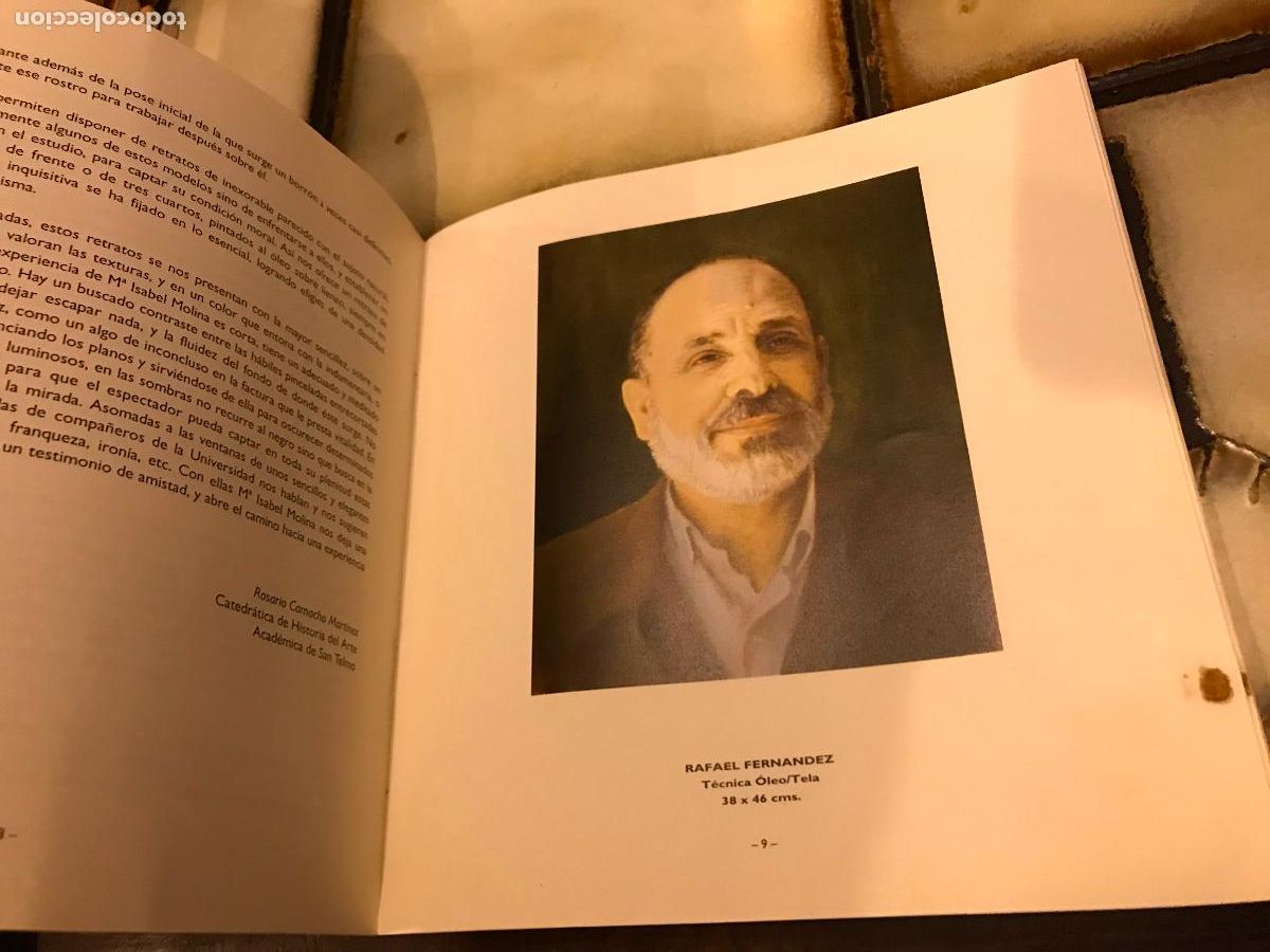 Libros de segunda mano: Mar&iacute;a Isabel Molina. Retratos al &oacute;leo. - Foto 3
