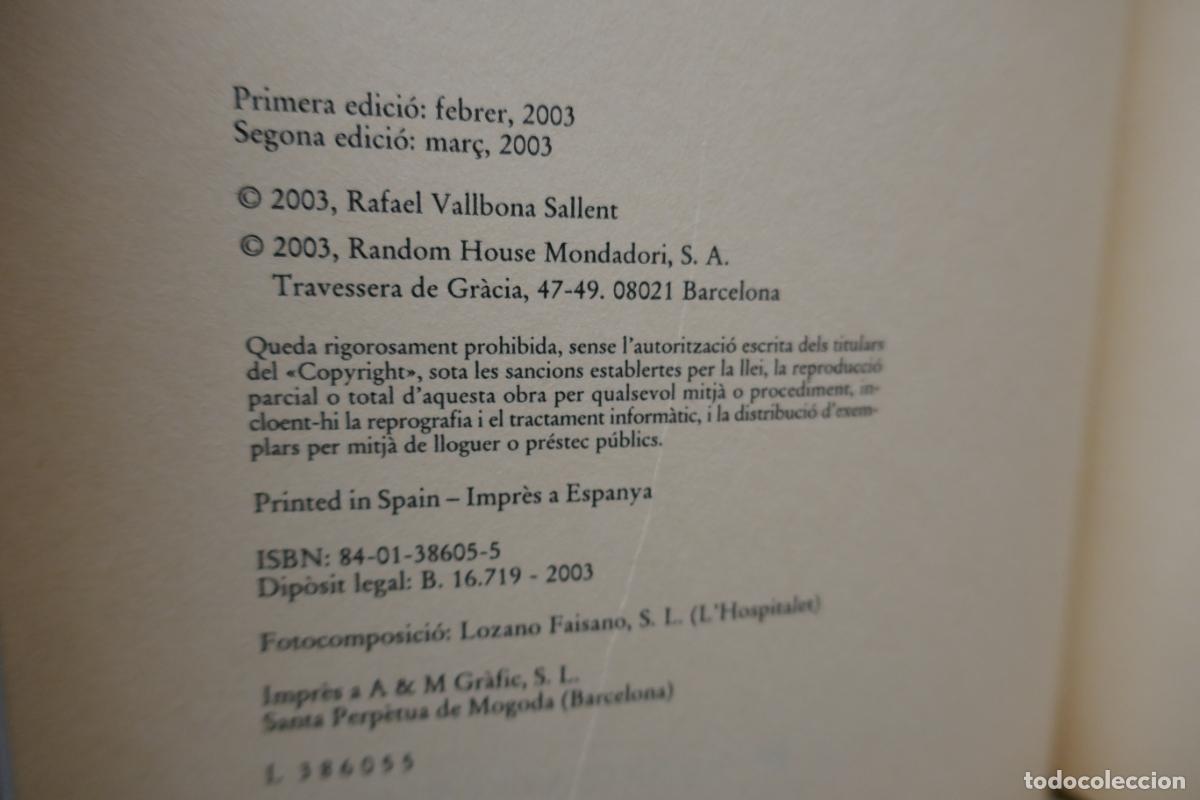 Libros de segunda mano: GRACIA - RAFAEL VALLBONA - ROSA DELS VENTES - Foto 7
