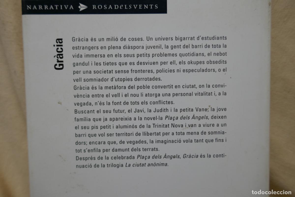 Libros de segunda mano: GRACIA - RAFAEL VALLBONA - ROSA DELS VENTES - Foto 15