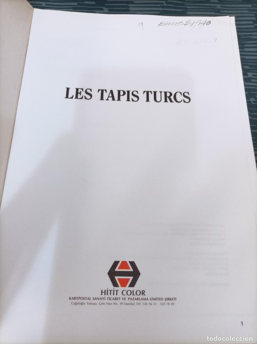 Libros de segunda mano: LES TAPIS TURCS,HITIT COLOR,1989,112 PAG. - Foto 2