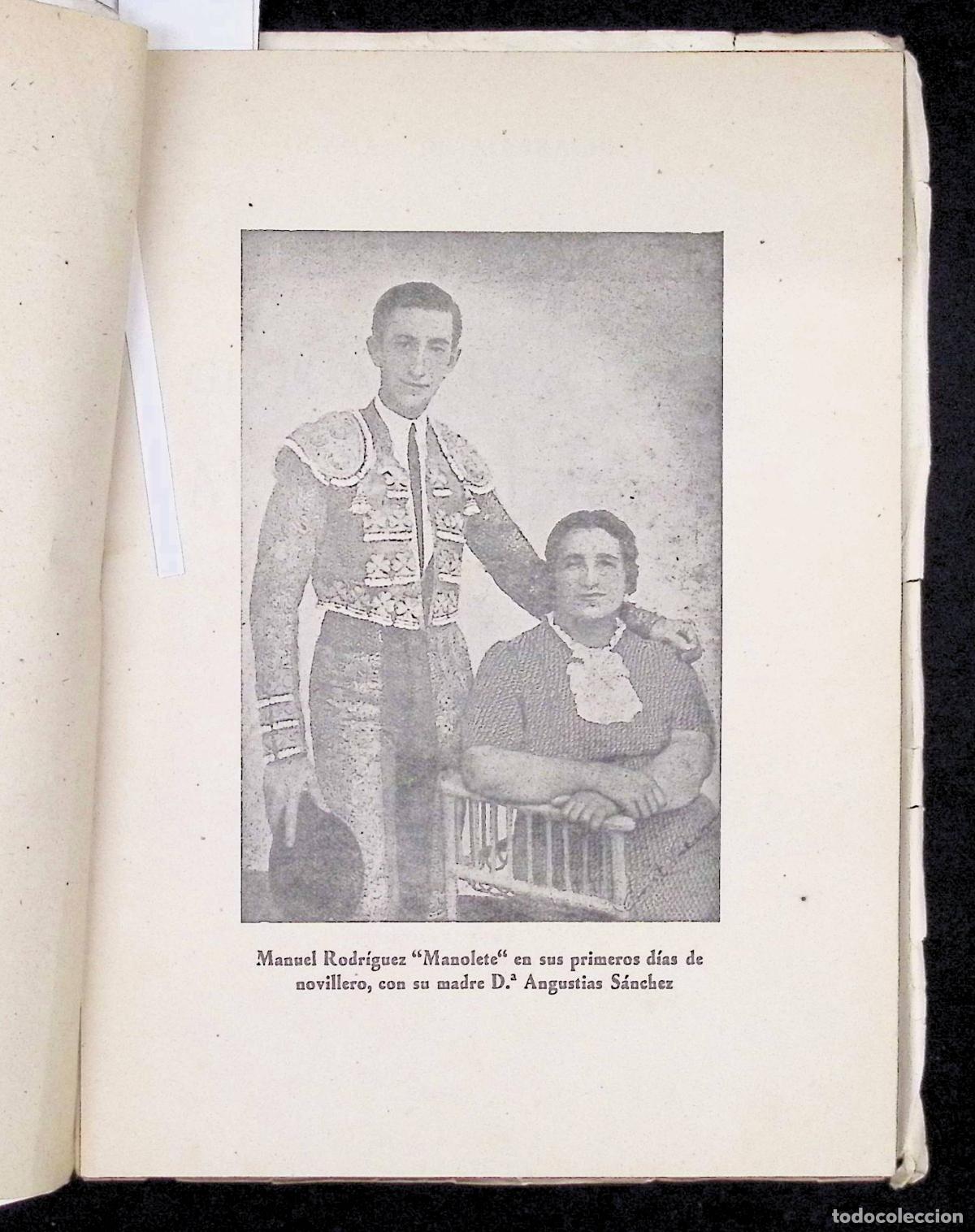 Libros de segunda mano: GLORIA Y TRAGEDIA DE MANOLETE. - GUZM&Aacute;N DE ALFARACHE. - Foto 2