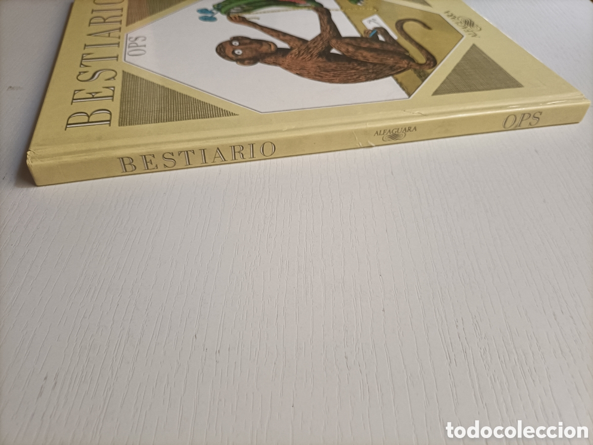 Libros de segunda mano: Bestiario OPS . Alfaguara 1989 - Foto 4
