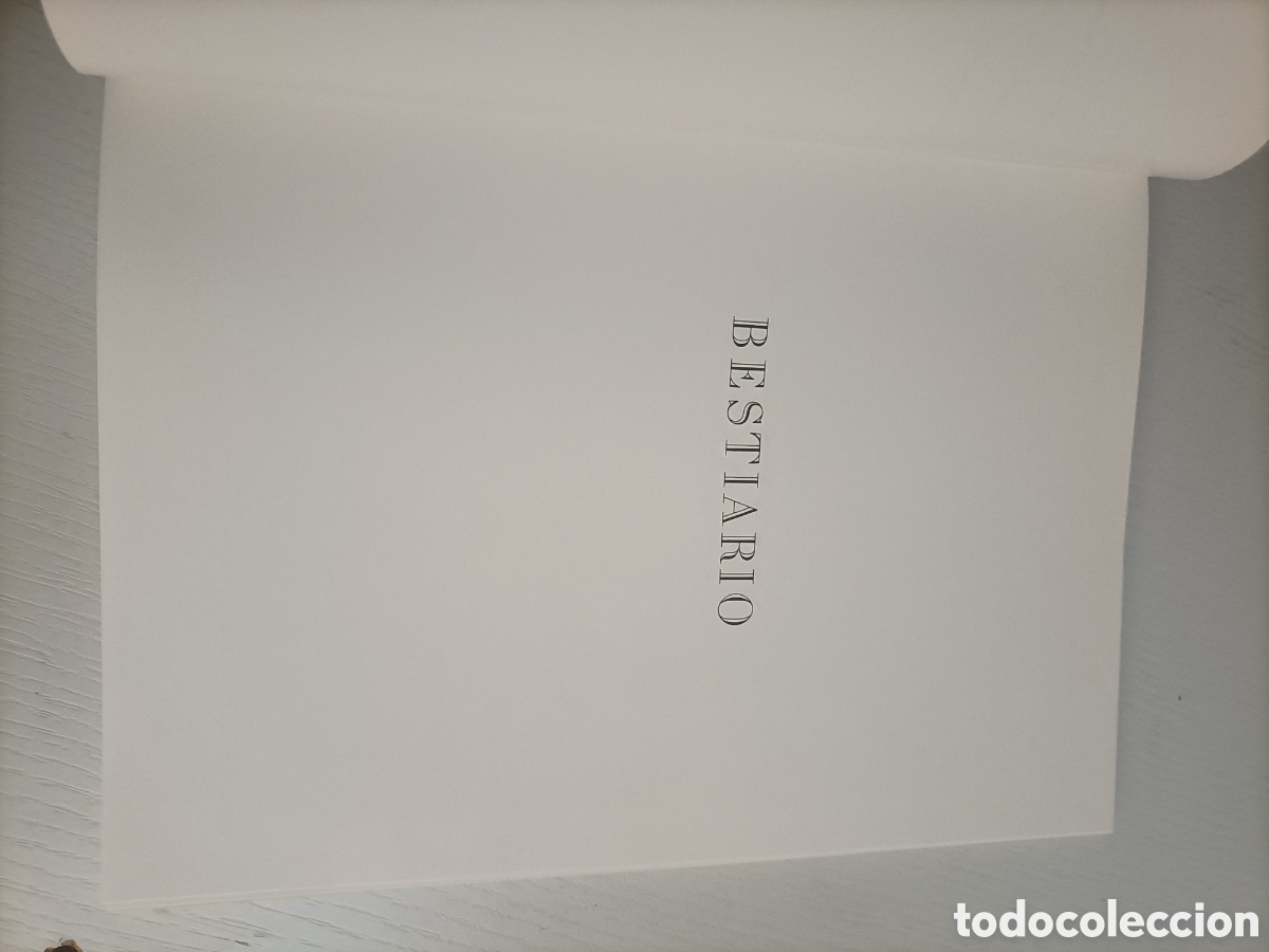 Libros de segunda mano: Bestiario OPS . Alfaguara 1989 - Foto 8
