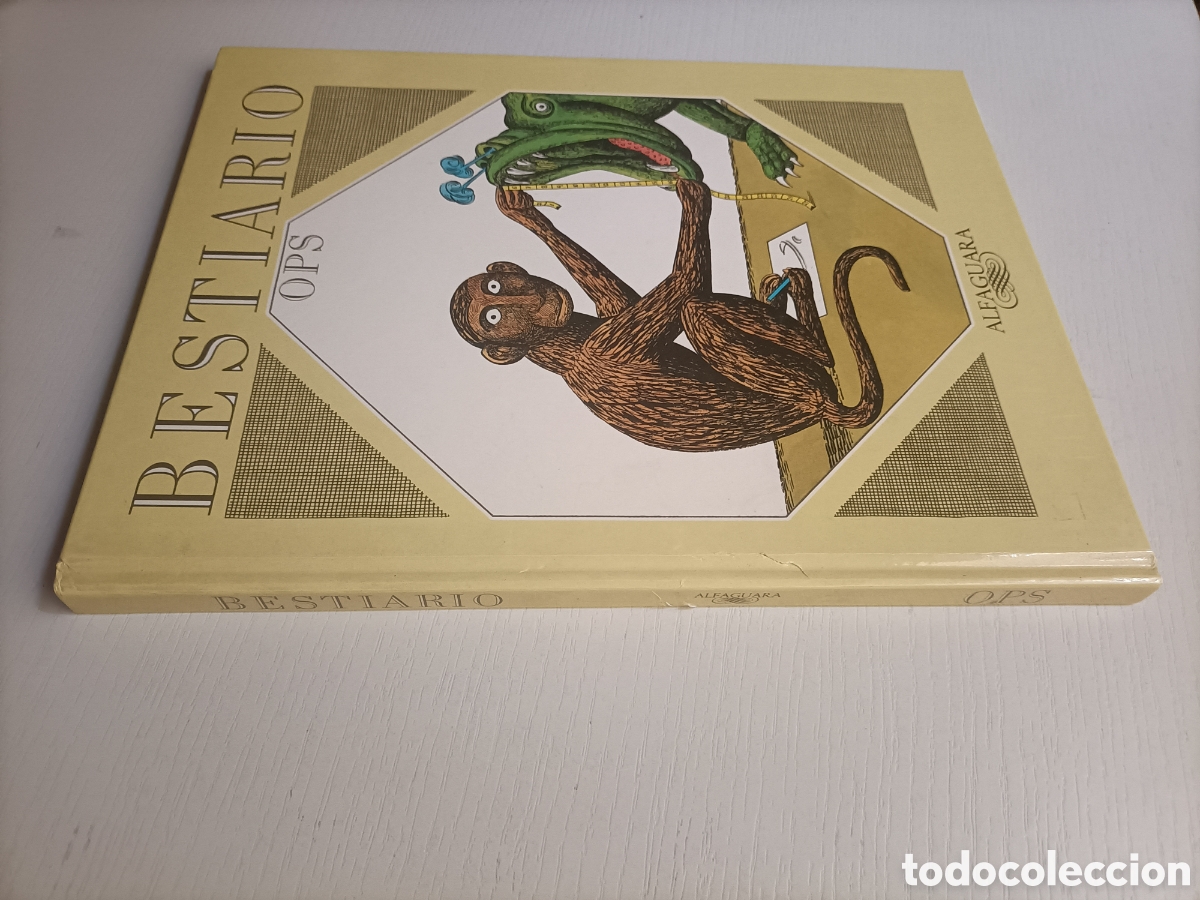 Libros de segunda mano: Bestiario OPS . Alfaguara 1989 - Foto 1