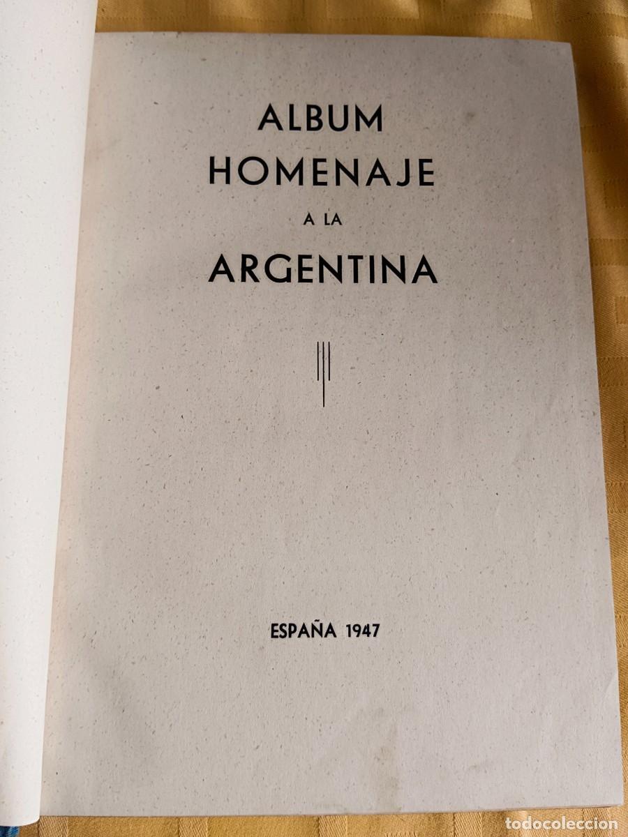 Libros de segunda mano: ALBUM HOMENAJE A LA ARGENTINA - VV.AA. - Foto 2