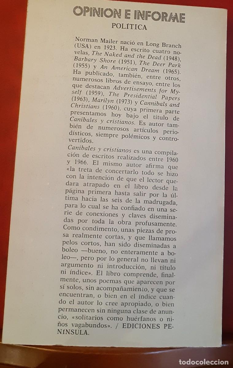 Libros de segunda mano: CAN&Iacute;BALES Y CRISTIANOS - Foto 2