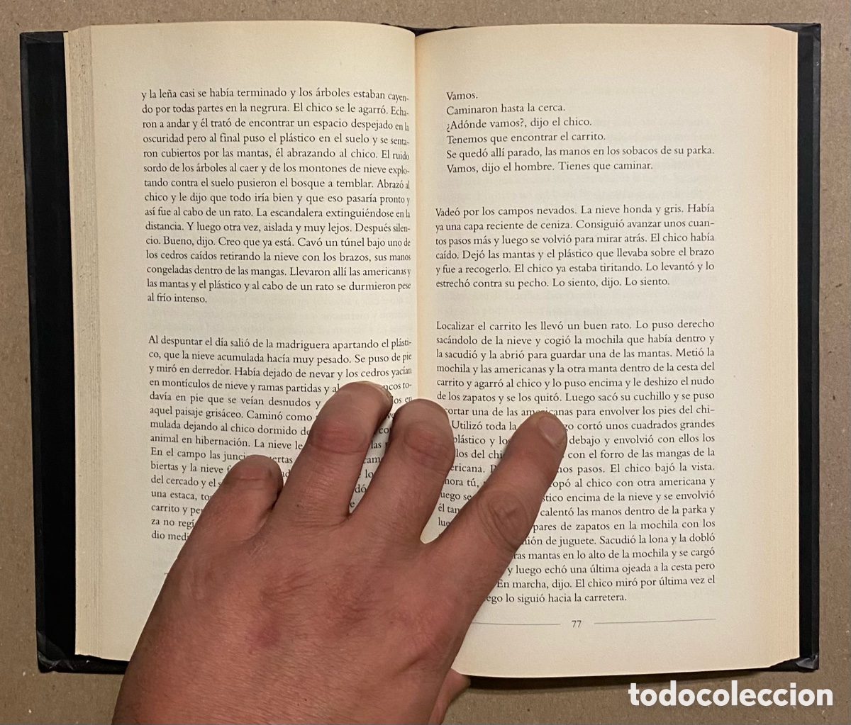 Libros de segunda mano: LA CARRETERA. CORMAC MCCARTHY. MONDADORI 2007. - Foto 3