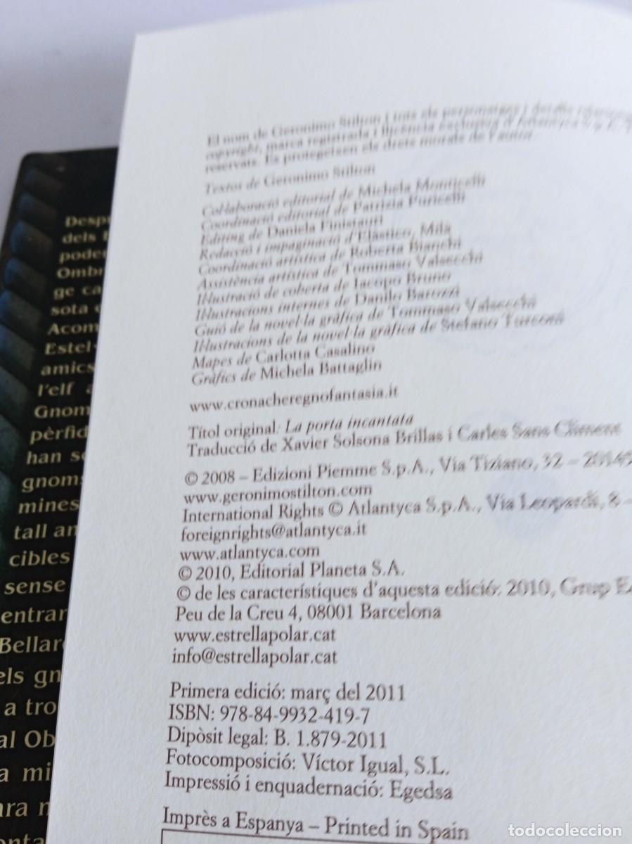 Libros de segunda mano: GERONIMO STILTON La Porta Encantada - Foto 5