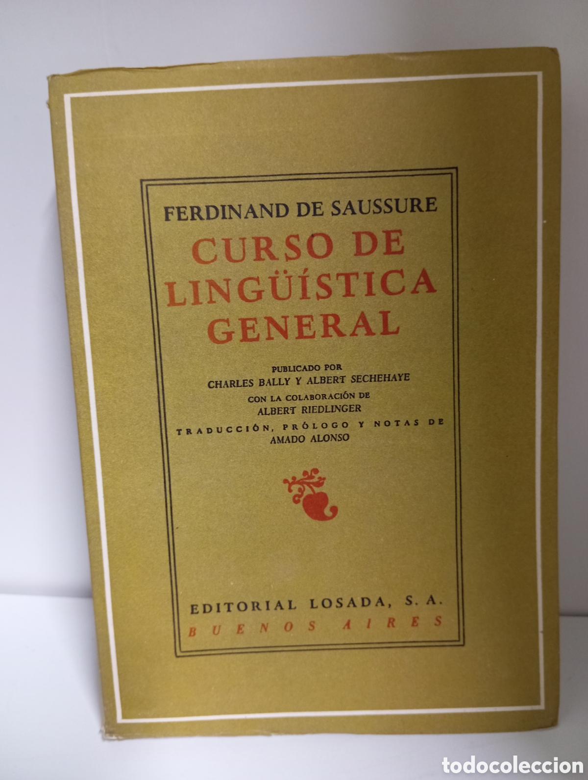 Libros de segunda mano: Curso de ling&uuml;&iacute;stica general ferdinand de Saussure - Foto 1