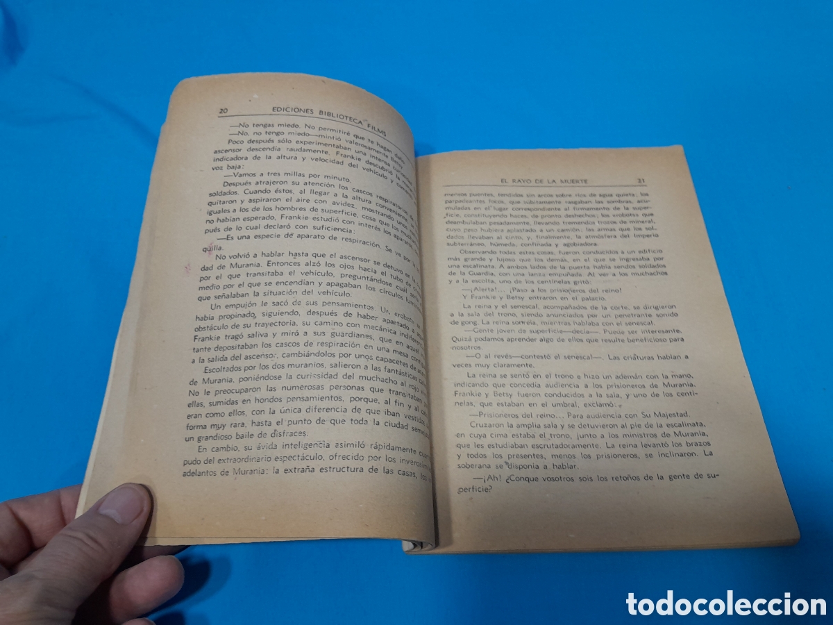 Libros de segunda mano: EL RAYO DE LA MUERTE - FLASH GORDON - EDICIONES BIBLIOTECA FILMS - Foto 4