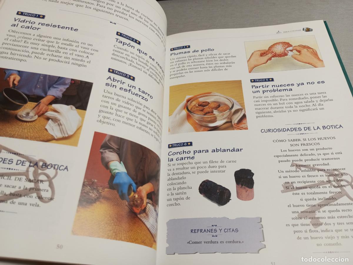 Libros de segunda mano: LA BOTICA DE LA ABUELA, TRUCOS PARA EL HOGAR / C&Iacute;RCULO DE LECTORES - Foto 3