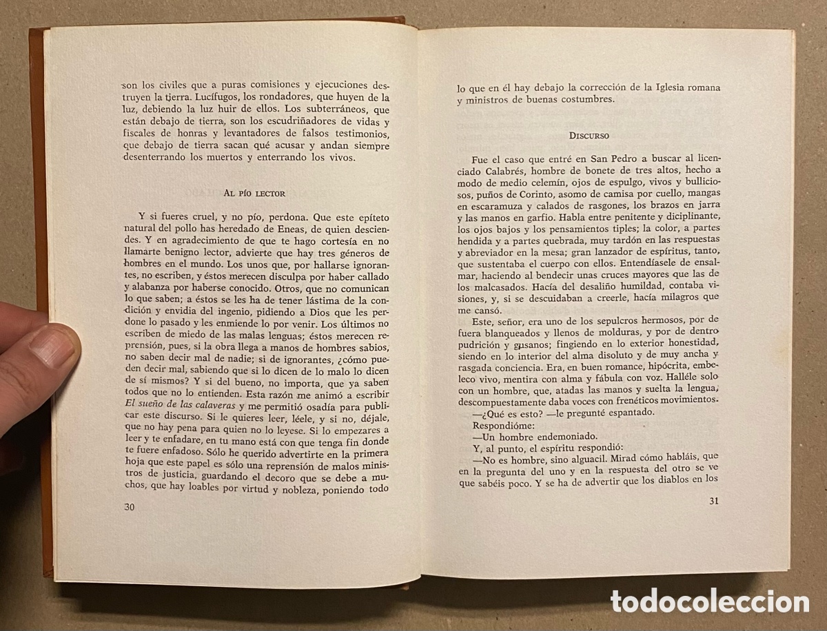 Libros de segunda mano: FRANCISCO DE QUEVEDO &ldquo;OBRAS SELECTAS&rdquo;. EDICIONES PETRONIO 1973. - Foto 4
