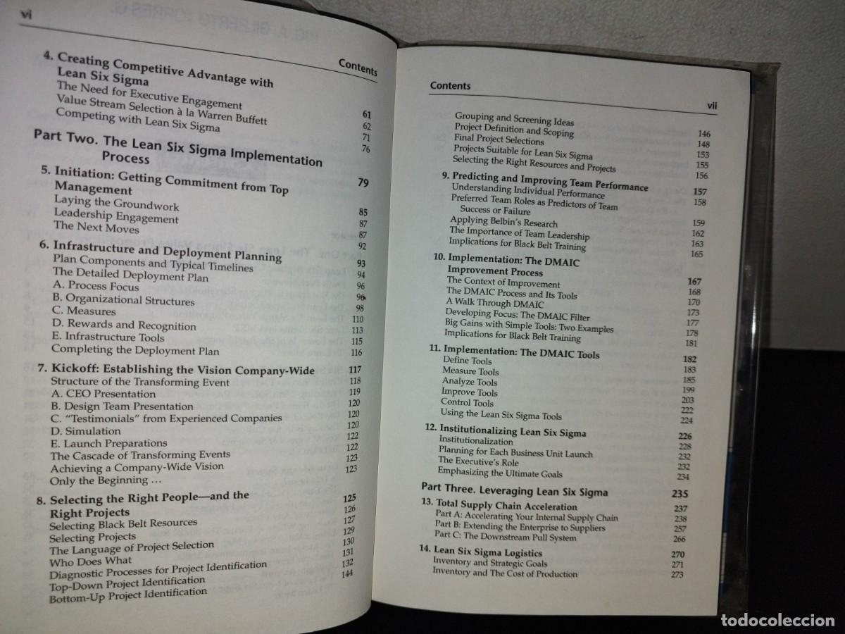 Libros de segunda mano: 125- LEAN SIX SIGMA: COMBINING SIX SIGMA QUALITY WITH LEAN SPEED - MICHAEL L. GEORGE - 2002 - Foto 9