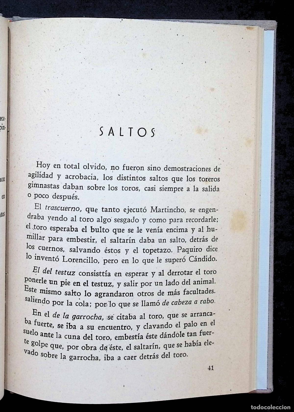 Libros de segunda mano: EL ARTE DE LOS TOROS... - HERRERO, Lucas G. - Foto 4