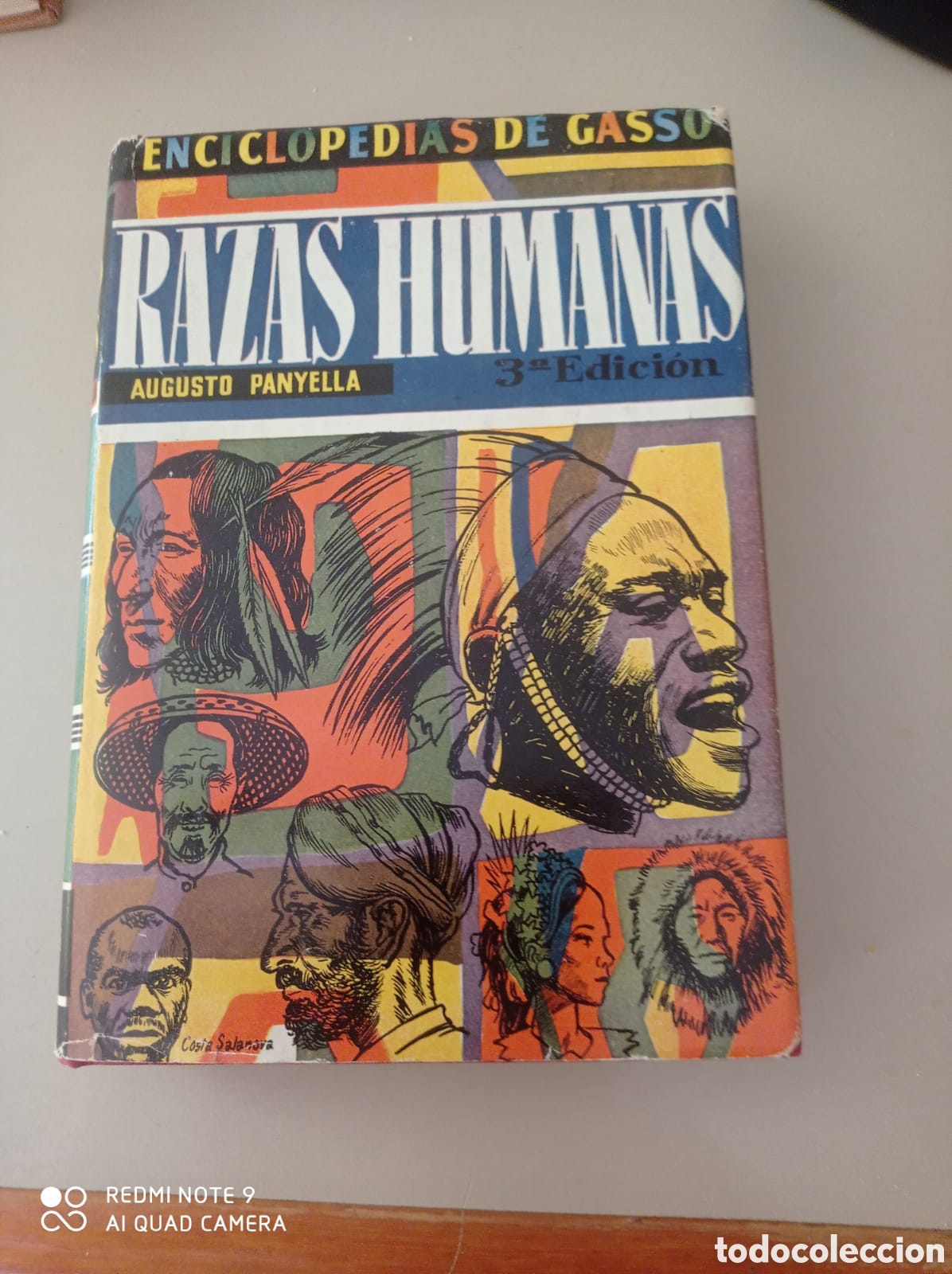 Libros de segunda mano: RAZAS HUMANAS. AUGUSTO PANYELLA - Foto 2