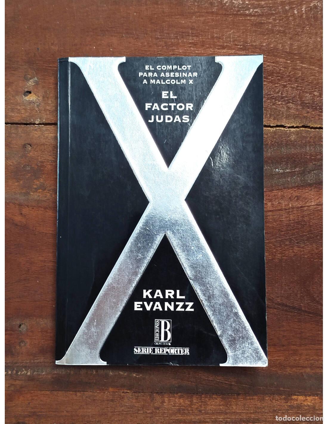 Libros de segunda mano: EL FACTOR JUDAS. EVANZZ, Karlo. Ediciones B. 1993. - Foto 1