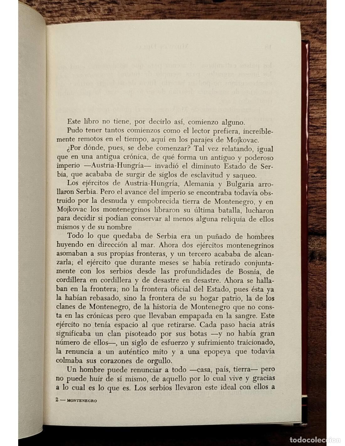 Libros de segunda mano: MONTENEGRO. DJILAS, Milovan. Caralt. 1968. - Foto 3