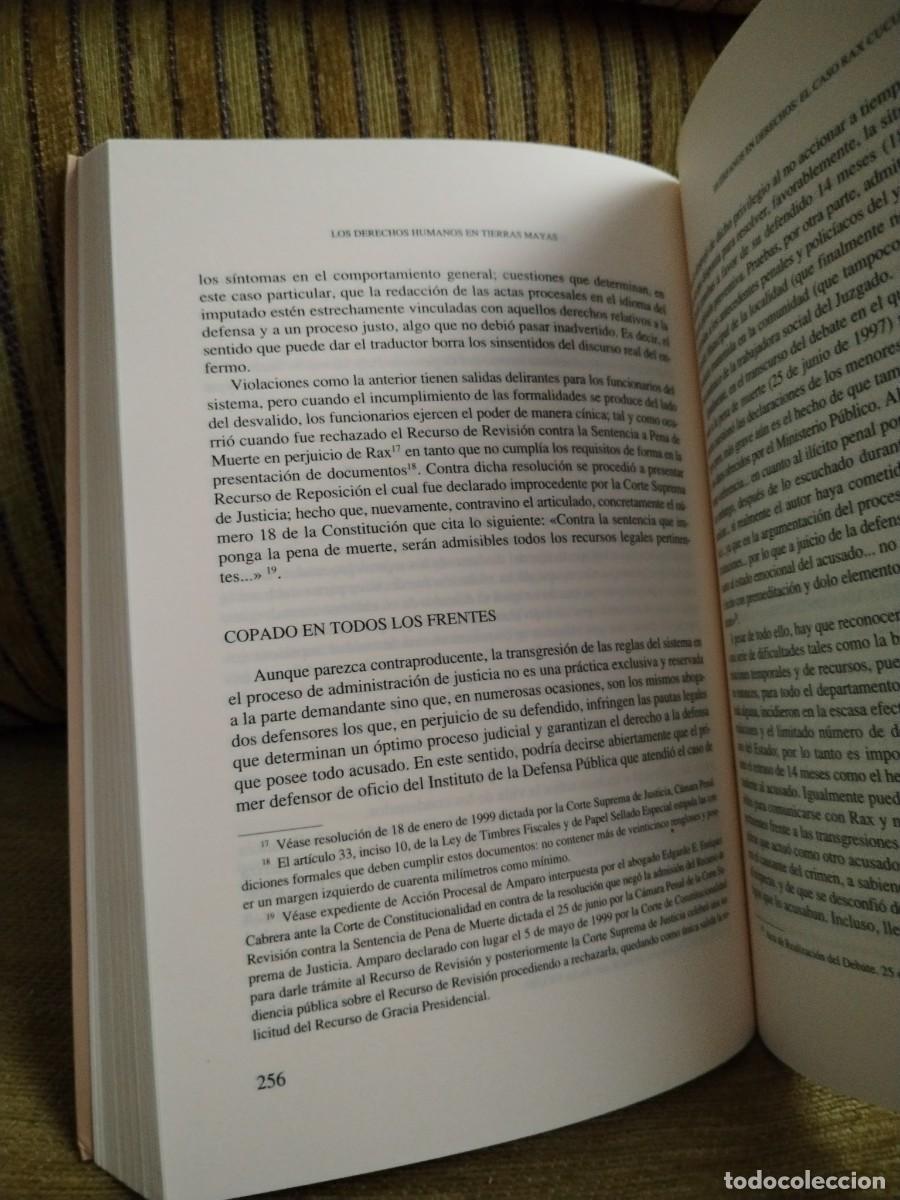 Libros de segunda mano: LOS DERECHOS HUMANOS EN TIERRAS MAYAS - Foto 10